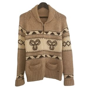 TNA aritzia women's lambswool cowichan sweater